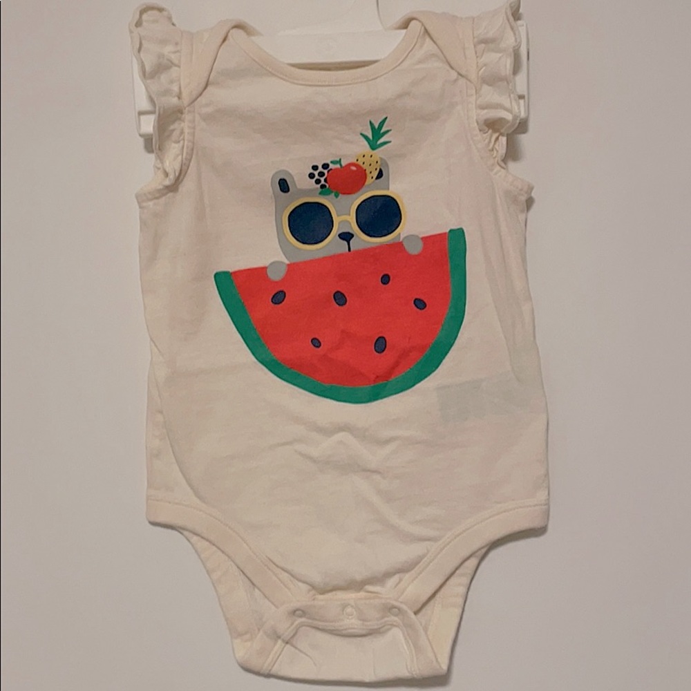 Baby Gap 18m - 24m Cute watermelon tropical fruit